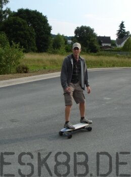 First Steps / Elektroskate ES Air 400 ohne Griptape