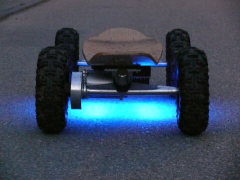 MoBo MB 800 Allterrain
with blue underbody leds at sunset