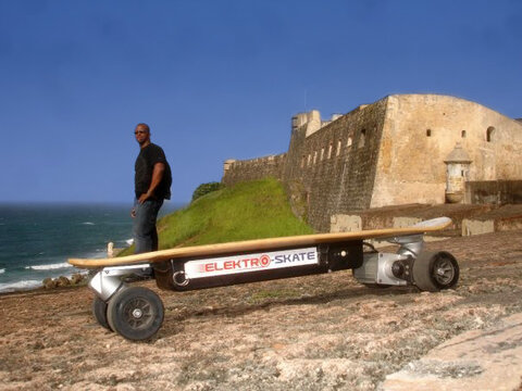 Jalil Jay Lynch, elektroskate es 600, caribbean