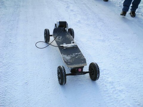 Another view of the GI in the snow...