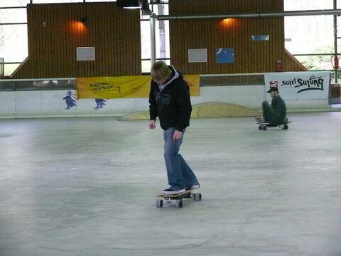 Freie Session in der Halle