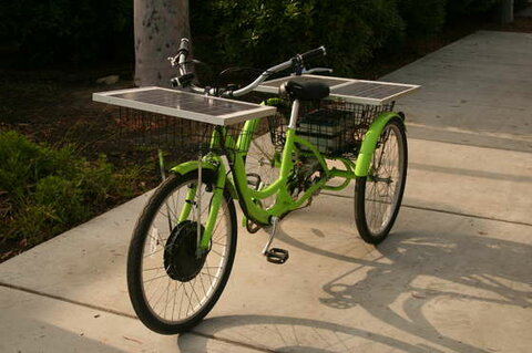 Solar Powered Trike