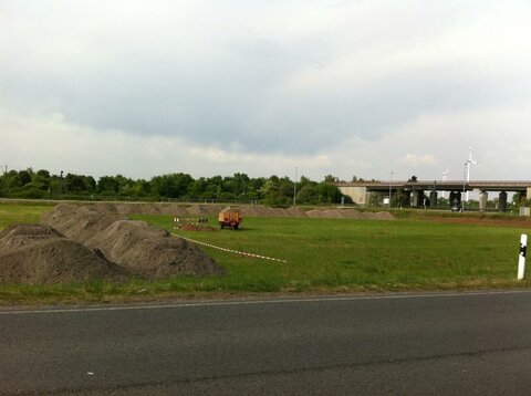 Entstehung der BMX-Bahn in Haßloch