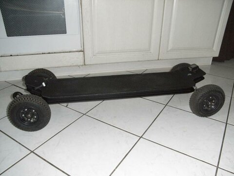 Neues Deck: ca. 100cm lang und 24cm breit