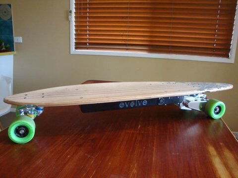Evolve Pintail Electric Skateboard Profile