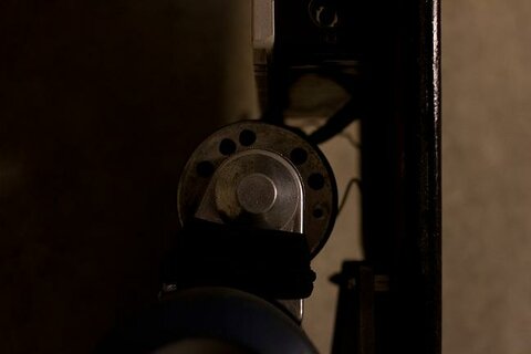 air cooled motor.