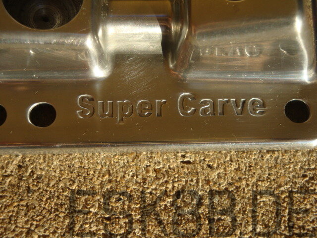 straight out of the mold, still to be chromed...the 'super carve' truck