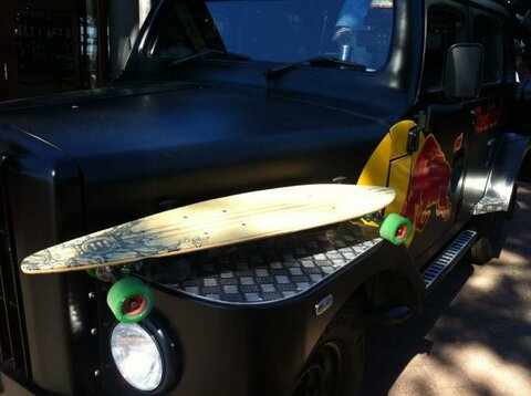 The Evolve Pintail with the red-bull crew at splendor in the grass music festival......this board will out carve anything!