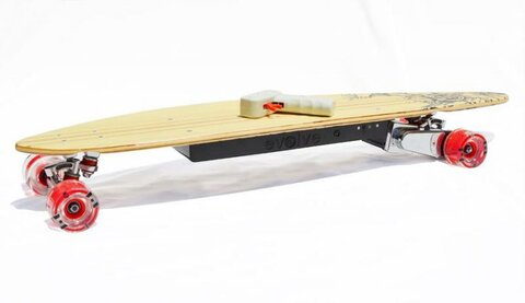 Pvolve Pintail Elektroskateboard mit neuer Profi Longboardrolle 77mm, 76a