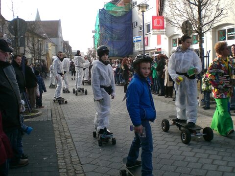 Elektro Skateboards - Sommertagsumzug Haßloch 2013