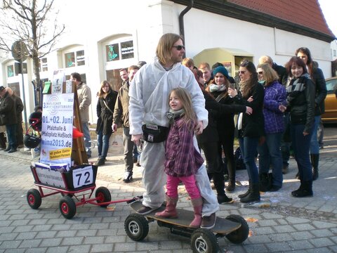 Elektro Skateboards - Sommertagsumzug Haßloch 2013