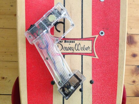 E-Glide Dewey Weber Power Board - Deck + Handregler