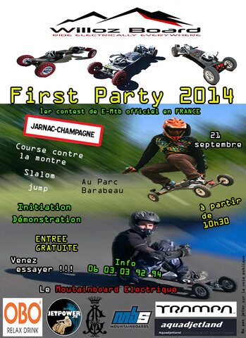 Affiche Willozboar First Party 2014