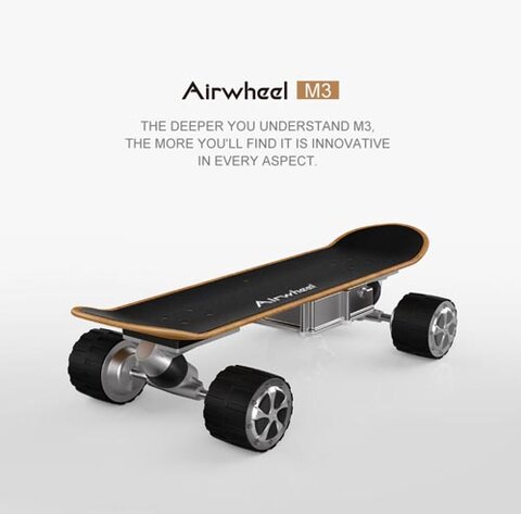 Airwheel M3 motorized skateboards for youth