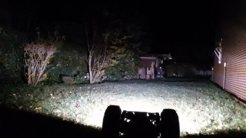 mal so richtig Licht!!!
die Gartenhütte ist ca 15m entfernt