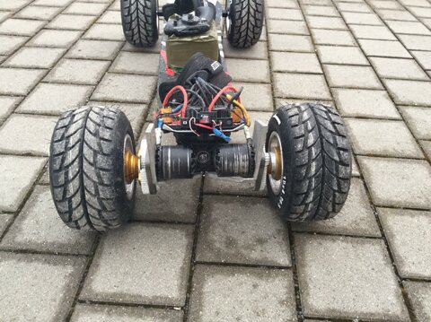 Alien Motoren nur leider mit 130KV noch etwas zu langsam.