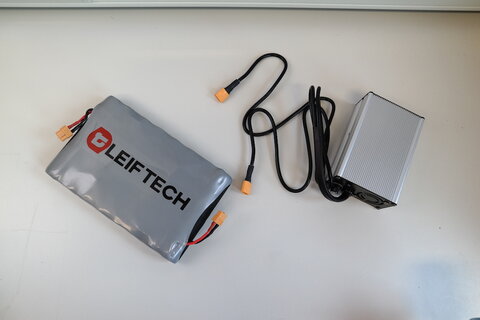 leiftech eSnowboard unpacking