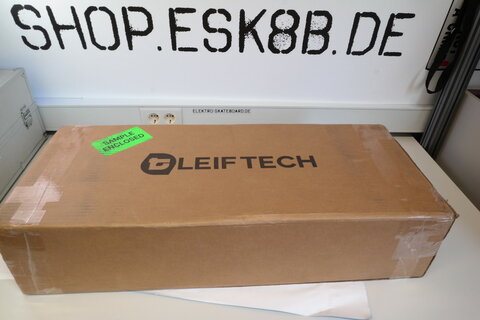 leiftech eSnowboard unpacking