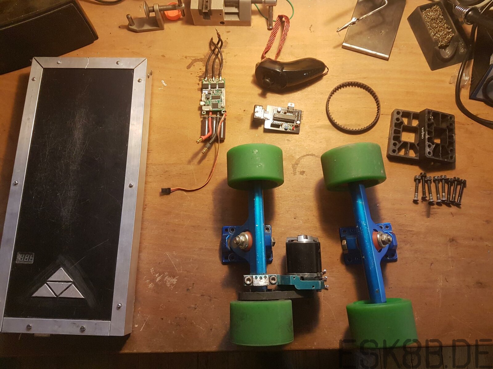 Verkaufe Elektroskateboard Setup