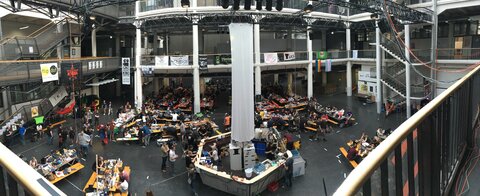 Panorama vom Hackcenter