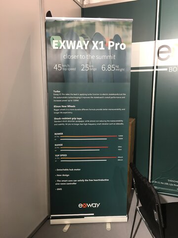 Mehr Informationen zu "exway x1 Pro"