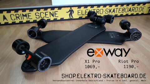 exway X1 Pro & exway x1 Riot Pro